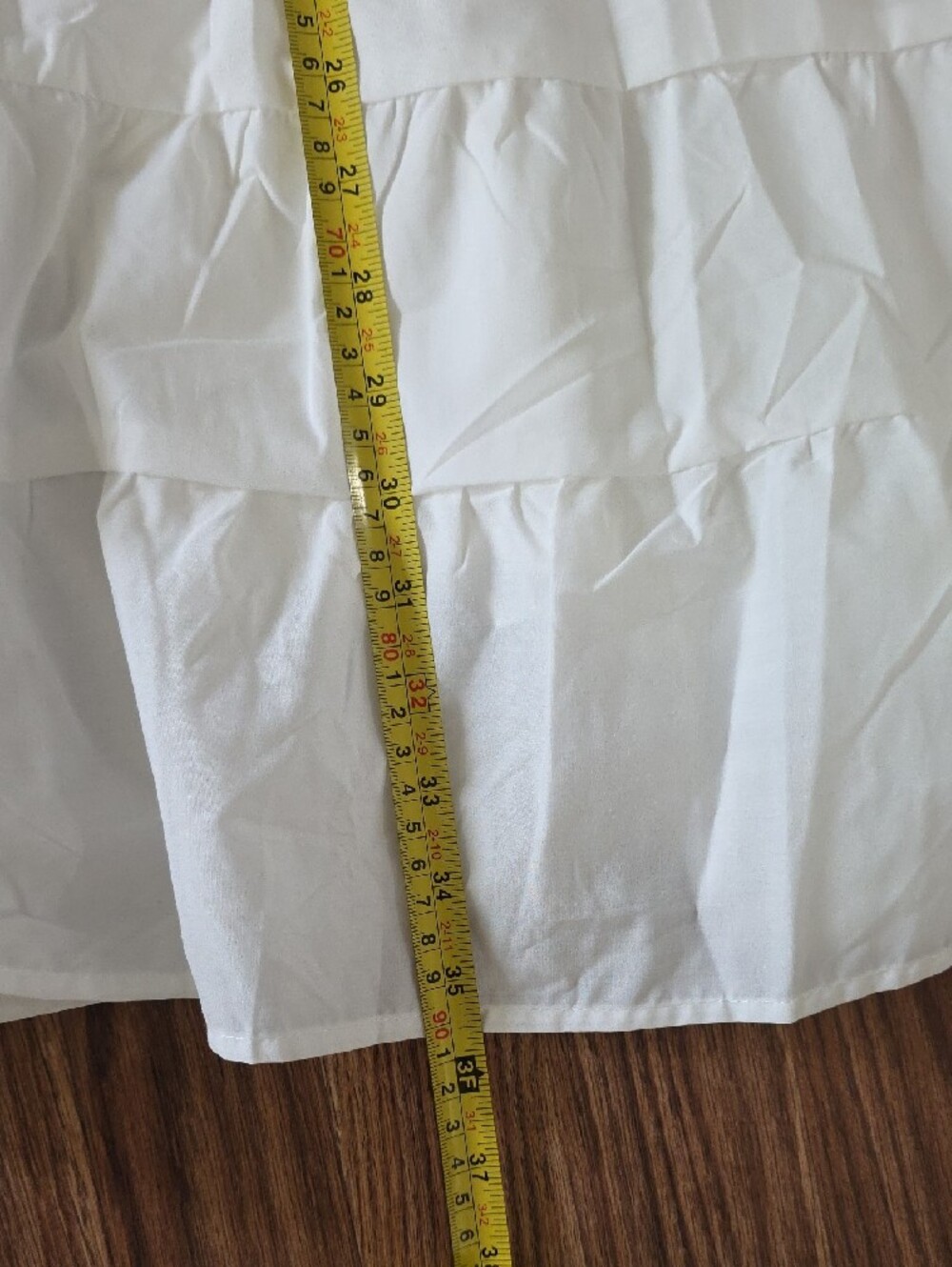 Princess Polly White Tiered Maxi Cotton Skirt - Picture 7 of 8